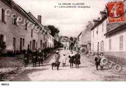 Ville de VILLENEUVE(LA), carte postale ancienne