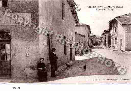 Ville de VILLENEUVEDEMARC, carte postale ancienne