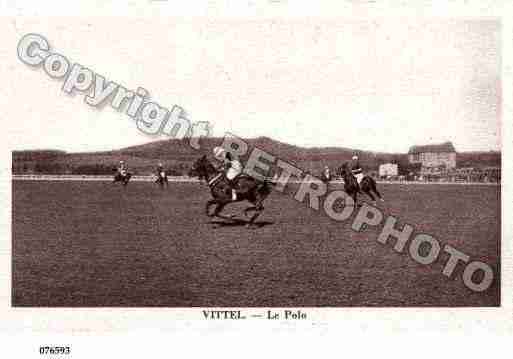 Ville de VITTEL, carte postale ancienne