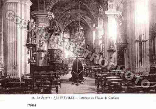 Ville de ALBERTVILLE, carte postale ancienne