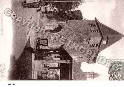 Ville de ALLASSAC, carte postale ancienne Ville de ALLASSAC, carte postale ancienne