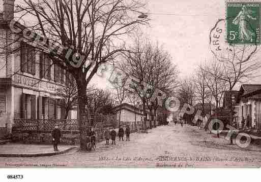 Ville de ANDERNOSLESBAINS, carte postale ancienne