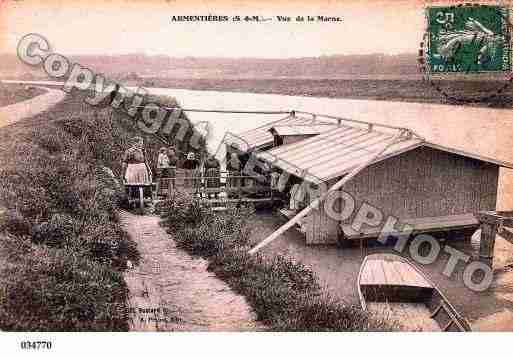 Ville de ARMENTIERESENBRIE, carte postale ancienne