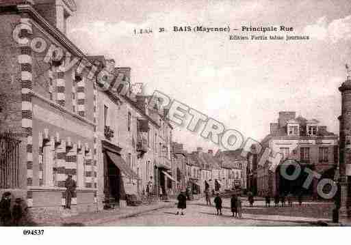 Ville de BAIS, carte postale ancienne