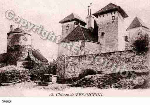 Ville de BESANCEUIL, carte postale ancienne