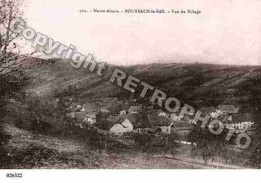 Ville de BOURBACHLEBAS, carte postale ancienne