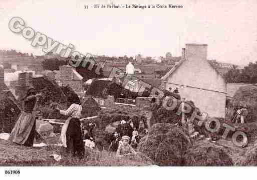 Ville de BREHAT(ILEDE), carte postale ancienne