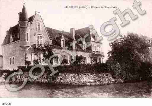 Ville de BREUIL(LE), carte postale ancienne