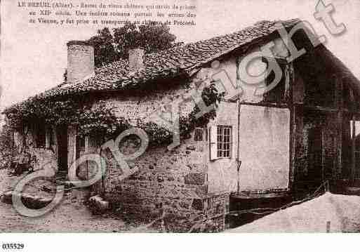 Ville de BREUIL(LE), carte postale ancienne