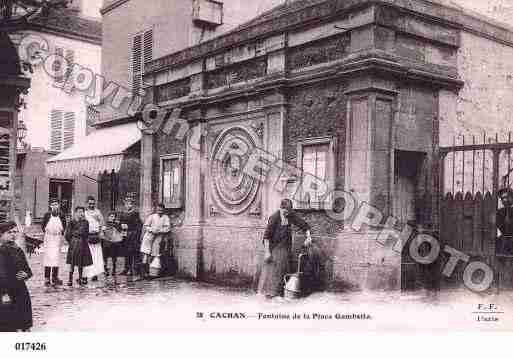 Ville de CACHAN, carte postale ancienne