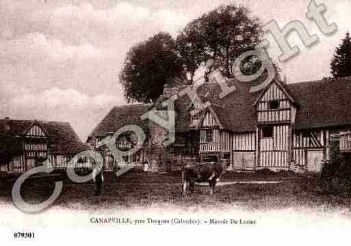 Ville de CANAPVILLE, carte postale ancienne