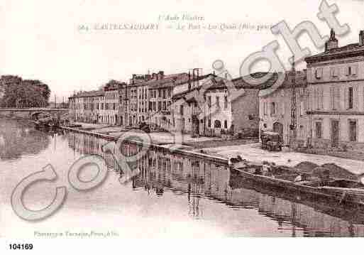 Ville de CASTELNAUDARY, carte postale ancienne