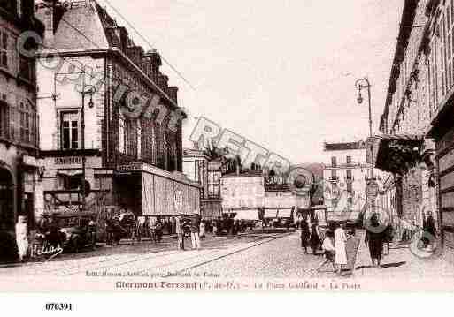 Ville de CLERMONTFERRAND, carte postale ancienne