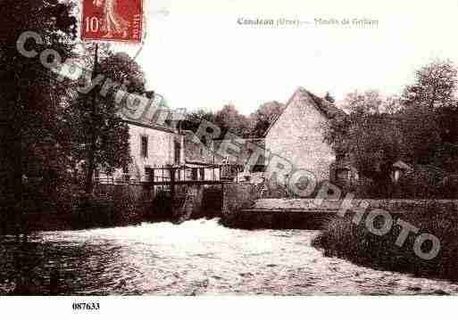 Ville de CONDEAU, carte postale ancienne