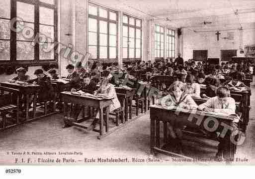 Ville de COURBEVOIE, carte postale ancienne