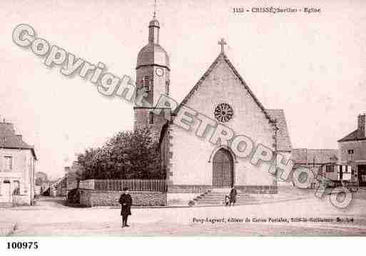 Ville de CRISSE, carte postale ancienne Ville de CRISSE, carte postale ancienne