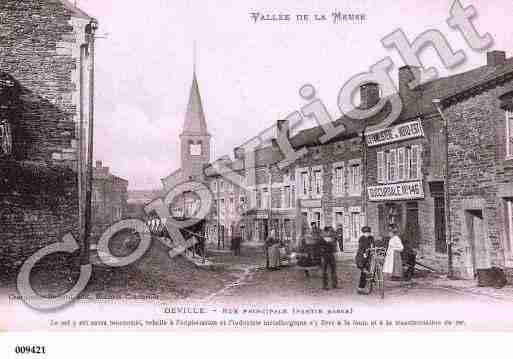 Ville de DEVILLE, carte postale ancienne