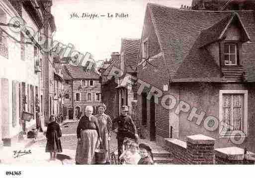 Ville de DIEPPE, carte postale ancienne