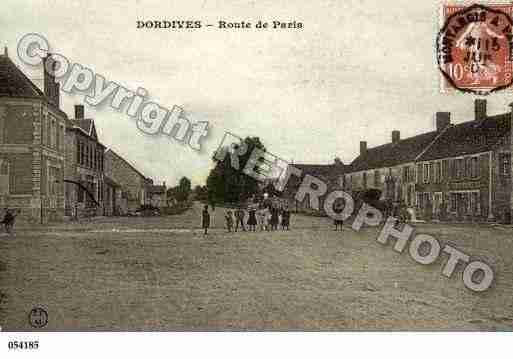 Ville de DORDIVES, carte postale ancienne