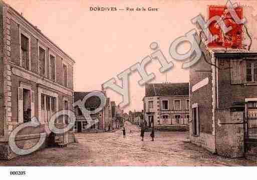 Ville de DORDIVES, carte postale ancienne