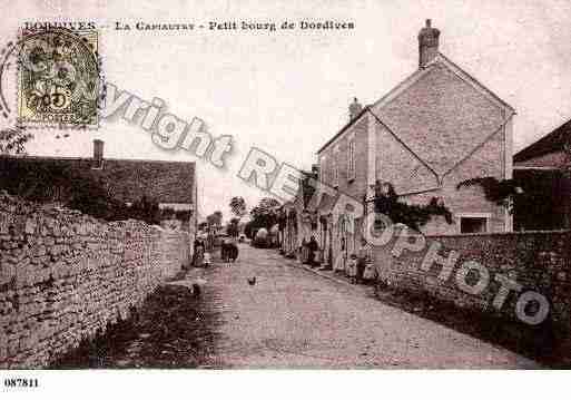 Ville de DORDIVES, carte postale ancienne