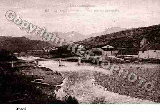 Ville de ESTAGEL, carte postale ancienne