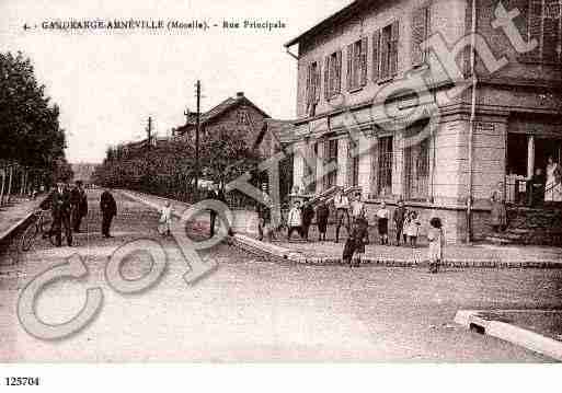 Ville de GANDRANGE, carte postale ancienne