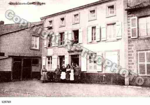 Ville de GANDRANGE, carte postale ancienne