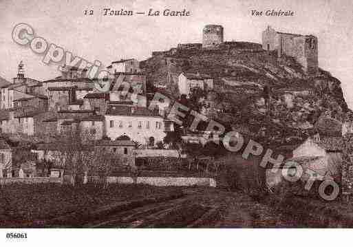 Ville de GARDE(LA), carte postale ancienne Ville de GARDE(LA), carte postale ancienne