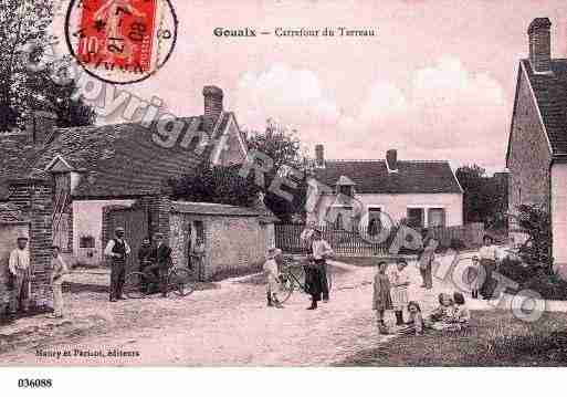 Ville de GOUAIX, carte postale ancienne