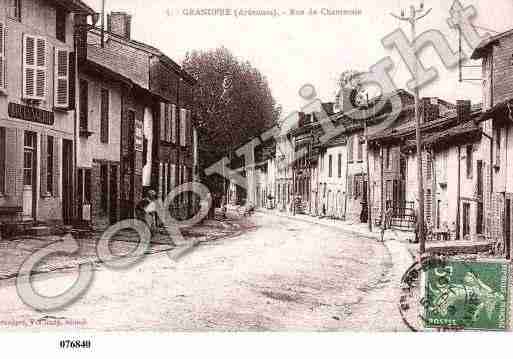Ville de GRANDPRE, carte postale ancienne