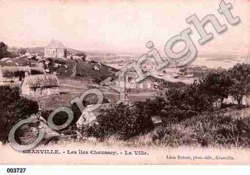 Ville de GRANVILLE, carte postale ancienne