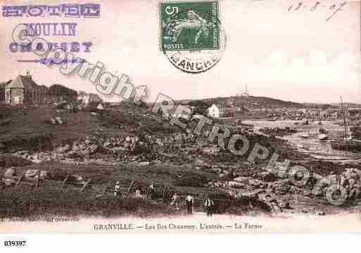 Ville de GRANVILLE, carte postale ancienne