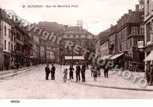 Ville de HAYANGE, carte postale ancienne