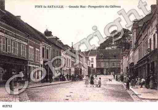 Ville de IVRYLABATAILLE, carte postale ancienne