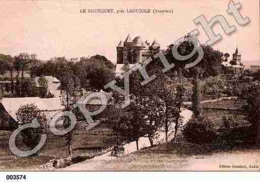 Ville de LAGUIOLE, carte postale ancienne