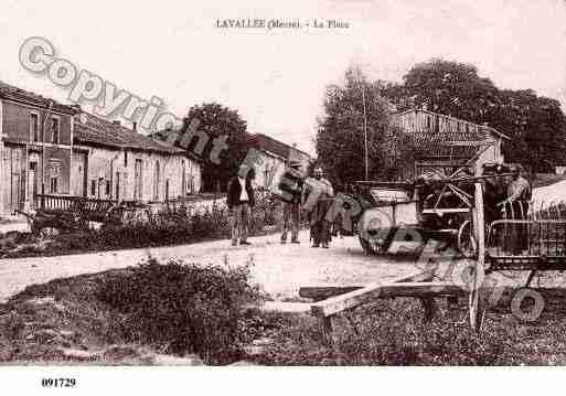 Ville de LAVALLEE, carte postale ancienne