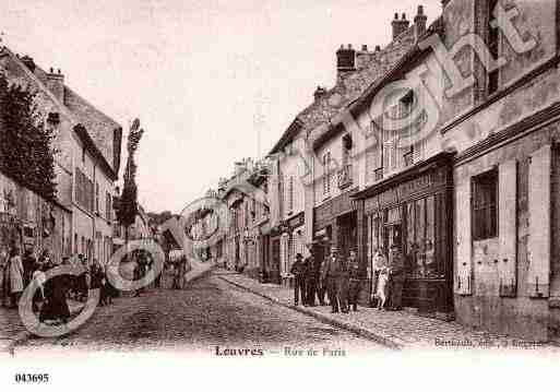 Ville de LOUVRES, carte postale ancienne Ville de LOUVRES, carte postale ancienne
