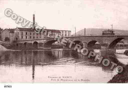Ville de MALZEVILLE, carte postale ancienne Ville de MALZEVILLE, carte postale ancienne