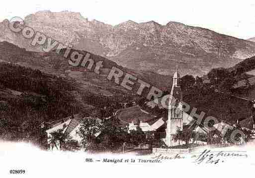 Ville de MANIGOD, carte postale ancienne