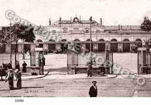 Ville de MANS(LE), carte postale ancienne