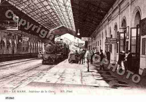 Ville de MANS(LE), carte postale ancienne