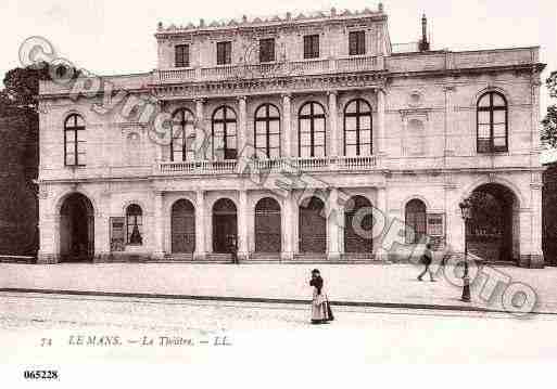 Ville de MANS(LE), carte postale ancienne