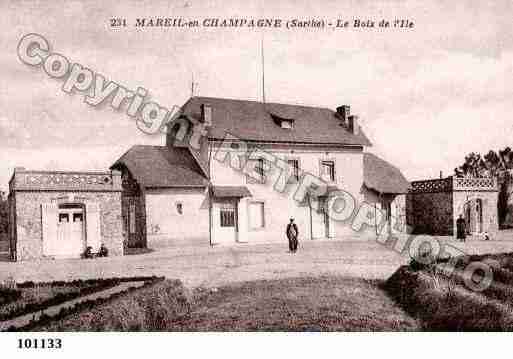 Ville de MAREILENCHAMPAGNE, carte postale ancienne