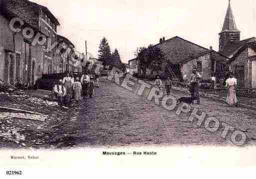 Ville de MAUVAGES, carte postale ancienne