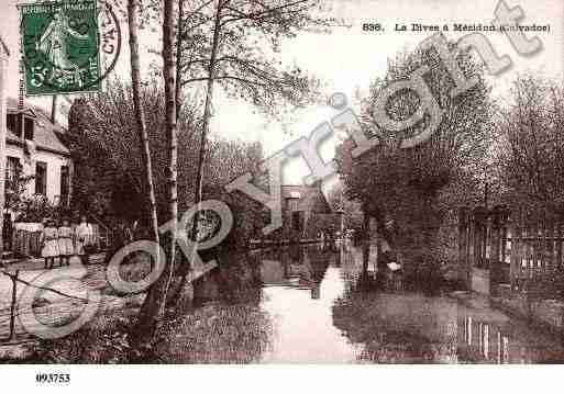 Ville de MEZIDONCANON, carte postale ancienne