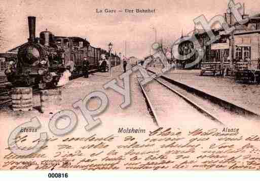 Ville de MOLSHEIM, carte postale ancienne