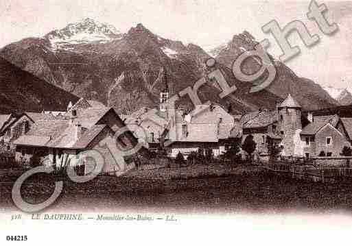 Ville de MONETIERLESBAINS(LE), carte postale ancienne Ville de MONETIERLESBAINS(LE), carte postale ancienne