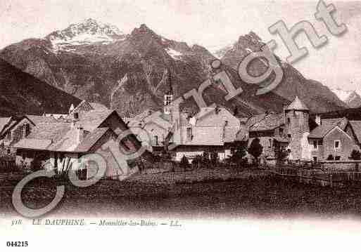 Ville de MONETIERLESBAINS(LE), carte postale ancienne