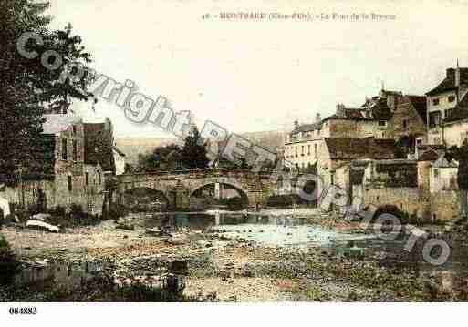 Ville de MONTBARD, carte postale ancienne